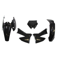 Rtech Plastics Kit for KTM SX 125 2005-2006 Black