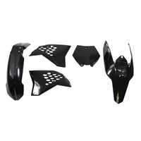 Rtech Plastics Kit for KTM SX 250 2007-2010 Black