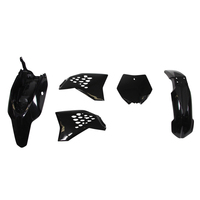 Rtech Plastics Kit for KTM SX 65 2012-2015 Black
