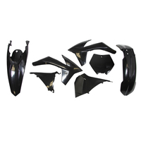 Rtech Plastics Kit for KTM SX 125 2011 Black
