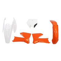 Rtech Plastics Kit for KTM OEM (2011-2012) SX 85 2006-2012 Orange/White