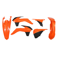 Rtech Plastics Kit for KTM EXC-F 250-350-450-500 SIX DAYS 2014-2016 Orange