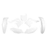 Rtech Plastics Kit for Kawasaki KXF 450 2012 White