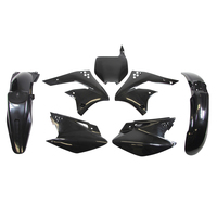 Rtech Plastics Kit for Kawasaki KXF 250 2006-2008 Black