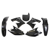 Rtech Plastics Kit for Kawasaki KX 250 F Monster Energy 2009 Black
