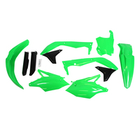 Rtech Plastics Kit Kawasaki LTD ED KXF 450 2016-2018 w/Fork Guards Neon Green