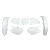 Rtech for Suzuki White Plastic Kit RM 125 2001-2011