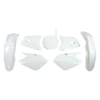 Rtech Plastics Kit for Suzuki RM 250 2001-2011 White