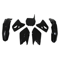 Rtech Plastics Kit for Suzuki RM 125 2001-2011 Black
