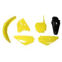 Rtech Plastics Kit for Suzuki RM 85 2000-2021RM0-OEM-590 Yellow/Black