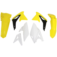 Rtech Plastics Kit for Suzuki RMXZ 450 2010-2019 Yellow/Black