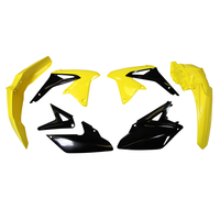 Rtech Plastics Kit for Suzuki RMXZ 450 2010-2019RMX-OEM-492 Yellow/Black