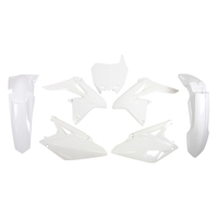 Rtech Plastics Kit for Suzuki RMZ 250 2010-2018 White
