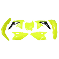 Rtech Plastics Kit for Suzuki LTD ED RMZ 450 2008-2017 Neon Yellow