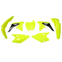 Rtech Plastics Kit for Suzuki LTD ED RMZ 250 2010-2018 Neon Yellow
