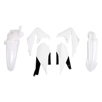 Rtech Plastics Kit for Yamaha WR 250 F 2020-2021 White/Black