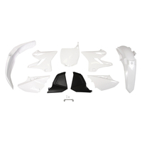 Rtech Plastics Kit for Yamaha (Re-Style) White YZ 250 2002-2021 