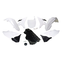 Rtech RevolutionPlastics Kit for Yamaha YZ 125 2002-2021 White