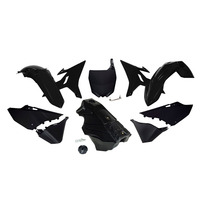 Rtech RevolutionPlastics Kit for Yamaha YZ 250 2002-2021 Black