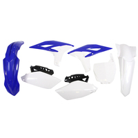Rtech Plastics Kit OEM Yamaha YZ 250 F 2010-2013 Blue/White (BL0-510)