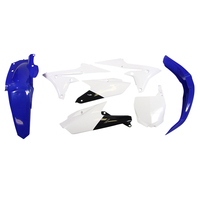 Rtech Plastics Kit OEM Yamaha YZ 450 F 2014-2017 Blue/White (BL0-514)