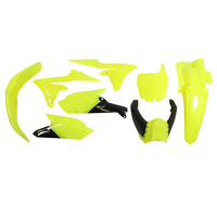 Rtech Plastics Kit for Yamaha YZF 450 2014-2017 Neon Yellow