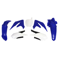 Rtech Plastics Kit for Yamaha YZ 450 F 2018-2021 Blue/White/Black