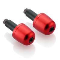 Rizoma Red Bar End Plug Set for Ducati Multistrada 1200 ABS 2010-2012 (MA302R)