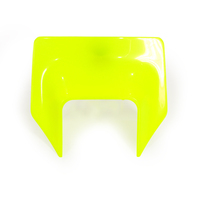 Rtech Headlight Surround for Husqvarna 125 TX 2017-2019 Neon Yellow Front 