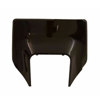 Rtech Headlight Surround Husqvarna 250 i TE (Magura Caliper) 2020 Black Front 