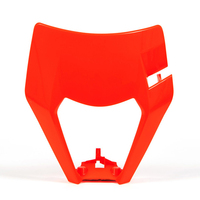 Rtech Headlight Surround for KTM 250 XC 2017-2019 Neon Orange Front 