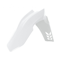 Rtech Front Fender for Honda CRF 250 R 2014-2017 White Vented 