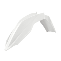 Rtech Front Fender for Husqvarna FE 450 2014 OE White Vented 