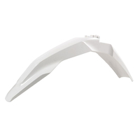 Rtech Front Fender for Husqvarna TE 250 i 2018-2021 OE White (2016-2019) Vented 