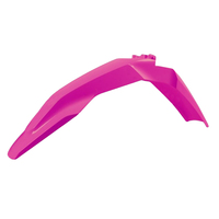 Rtech Front Fender for Husqvarna FX 350 2017-2021 Neon Pink Vented 