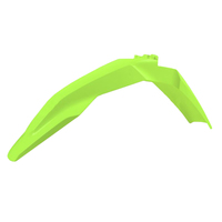 Rtech Front Fender for Husqvarna FX 350 2017-2021 Neon Yellow Vented 