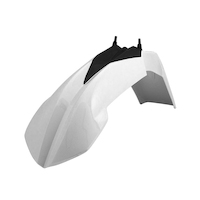 Rtech Front Fender for KTM 65 SX 2012-2015 White/Black 