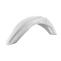 Rtech Front Fender for Kawasaki KX 250 F 2009-2012 White Vented 