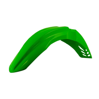Rtech Front Fender for Kawasaki KX 250 F Monster Energy 2009 OE Green Vented 