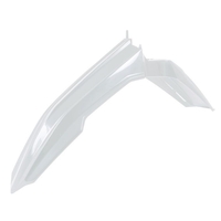 Rtech Front Fender for Suzuki RMZ 450 2018-2021 White Vented 