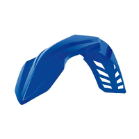 Rtech Front Fender for Yamaha YZ 250 2002-2021 (Revolution) Blue Vented 