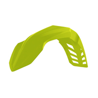 Rtech Front Fender for Yamaha YZ 250 2002-2021 (Revolution) Neon Yellow Vented 
