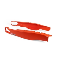 Rtech Swingarm Protectors for KTM 350 SX-F Cairoli Replica 2011-2021 Orange