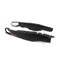 Rtech Swingarm Protectors for Husqvarna TE 150i 2020-2021 Black