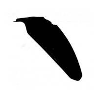 Rtech Rear Fender for Kawasaki KXF 450 2016-2018 Black 