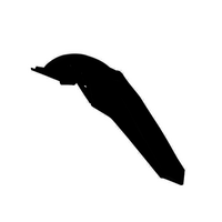 Rtech Rear Fender for Suzuki RMZ 250 2019-2021 Black 