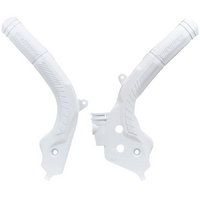 Rtech Frame Protectors for Gas Gas MC 125 2021 White