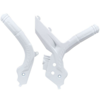 Rtech Frame Protectors for KTM 350 XC-F 2019-2021 White