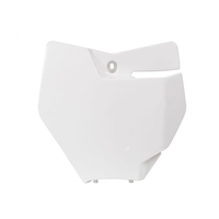 Rtech Front Plate for KTM 250-350-450 XC-F 2017-2018 White 