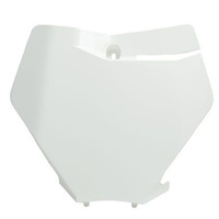 Rtech Front Plate for KTM 250-350-450 SXF 2019-2020 OE White 
